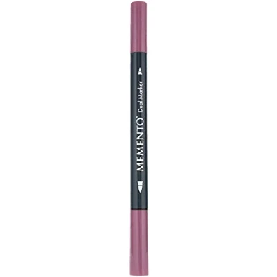 Image de Tsukineko Feutre Illustration Dual Tip Prune Douce 0,2mm. Env.