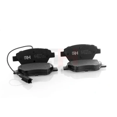 Image de GH 412365 Jeu de plaquettes frein contact signal d&#039;usure inclus avec vis d&#039;étrier FIAT: 500 3 portes, Grande Punto 3/5 portes