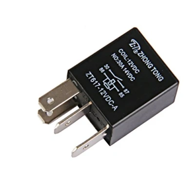 Image de relais de SPST 4 broches 4P CC 12 V 30 A
