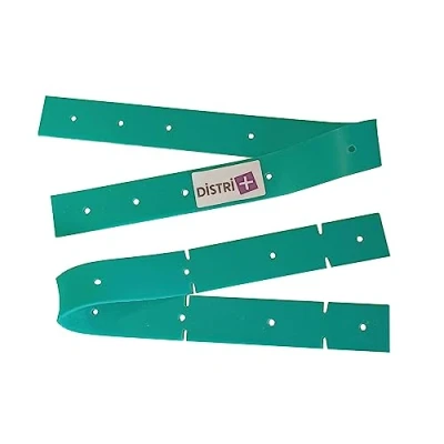 Image de Distri+ Kit raclette gomme verte compatible pour autolaveuse NUMATIC TTB1840, TT1840, TTG1840, TGB1840 Alternative ré