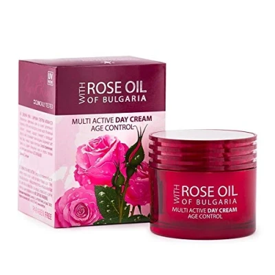 Image de Regina Floris Crème de jour anti âge multi action 100 % pure huile rose bulgare 50 ml