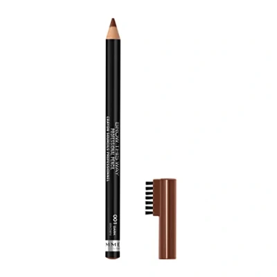 Image de Rimmel Crayon à Sourcils Professional Résultat Naturel Application Précise 001 Dark Brown 1,4gr