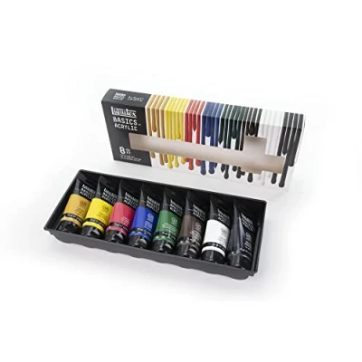Image de Liquitex Basics Acrylique Set 8X75ml Row