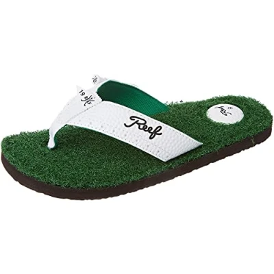 Image de Reef Hommes Mulligan II Tongs, Vert (Green), 45 EU