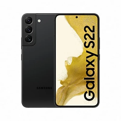 Image de Samsung Galaxy S22, Téléphone mobile 5G 128Go Noir, Carte SIM non incluse, smartphone Android, Version FR