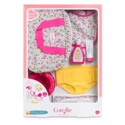 Image de Corolle sac à langer de poupée fleurs