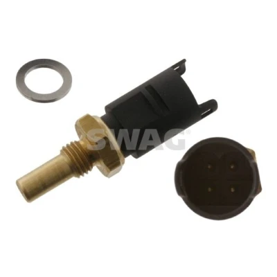 Image de SWAG 20 93 2915 Sonde De Température Liquide Refroidissement noir avec bague d&#039;étanchéité BMW: 3 Berline, 5 7
