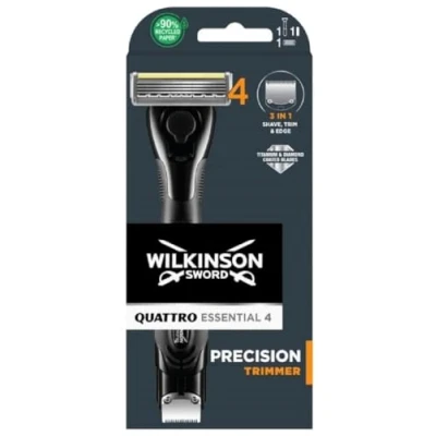 Image de Wilkinson Sword Quattro Titanium Precision Rasoir pour homme