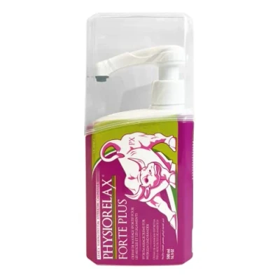 Image de Physiorelax Forte Plus, crème de massage, préparation et récupération des muscles ligaments, avant après l&#039;exercice, usage personnel professionnel, 500 ml