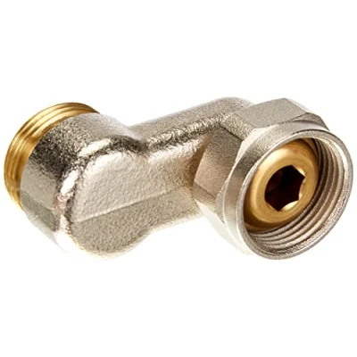 Image de Oventrop Raccord OV S 3/4x3/4, laiton nickelé