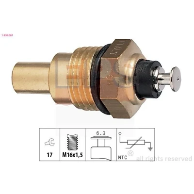 Image de EPS 1.830.067 Sonde De Température Liquide Refroidissement Made in Italy OE Equivalent OPEL: Monterey A