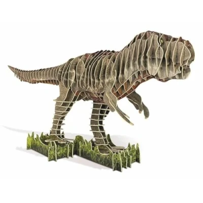 Image de Educa Puzzle 3D T Rex Creature Puzzle, pour Enfants (Casse tête Développement, Agilité et Amusement Les garçons Filles (19182)
