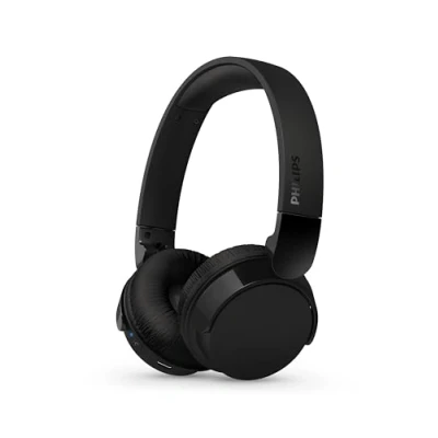 Image de Philips TAH4209BK Casque sans Fil Supra aural Bluetooth léger, Isolation phonique Passive, 55 Heures d’autonomie, Son Naturel, appels clairs, Basses dynamiques, Recharge en 2 Via USB C Noir