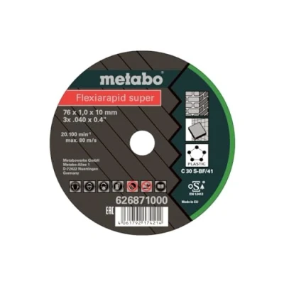 Image de METABO FLEXIARAPID SUPER 626871000 Plaque séparatrice, meuleuse d&#039;angle 76 1 20100