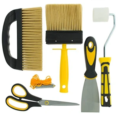 Image de Coral 10321 Task Partner Kit de papier peint Avec brosse à encoller et outils pour 6 pièces