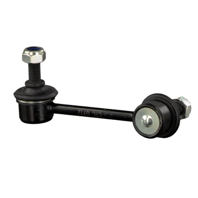 Image de FEBI BILSTEIN 42391 Biellette de barre stabilisatrice Essieu avant gauche 105 M10 x 1,25 avec écrou autobloquant Acier noir MAZDA: MX 5 3, RX 8