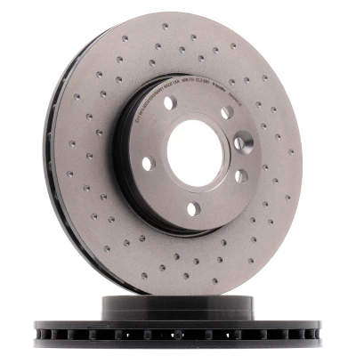 Image de BREMBO 09.A905.1X Disque de frein 278 25 5 percé/revêtement int. revêtu à haute teneur en carbone FORD: FOCUS 3, C Max 2, 3 Turnier