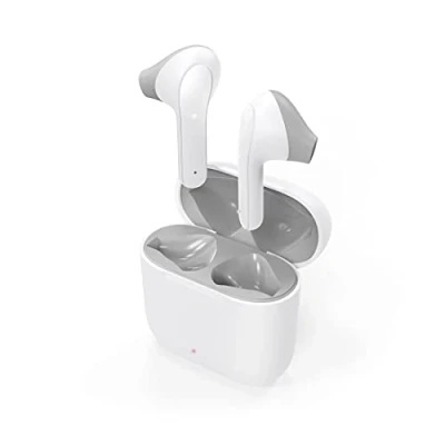 Image de Hama Ecouteurs Bluetooth sans Fil Freedom Light (Ecouteurs TWS, Micro, Intra Auriculaire, Station de Charge, Grande Autonomie, USB C, Charge Rapide, Controle Vocale+Tactile) Noir