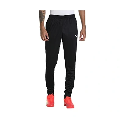 Image de PUMA teamRISE Poly Training Pants Pantalon De Jogging Mixte, Noir, 3XL