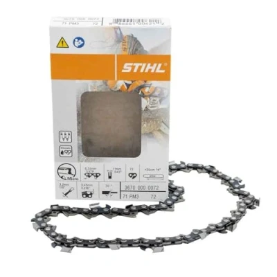 Image de Stihl 36700000072 Chaîne de tronçonneuse 1/4 pouce; 1,1 mm, 72 maillons pour lame 35 cm MSA 160, MS 192 T