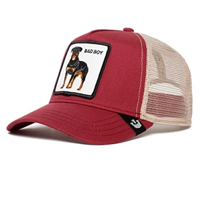 Image de Goorin Bros Trucker THE Baddest Casquette, Homme, Taille: One Size, Rot