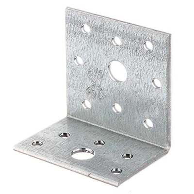 Image de Alberts 866846 Équerre d&#039;assemblage galvanisée Sendzimir 40 x 60 mm kit de 50