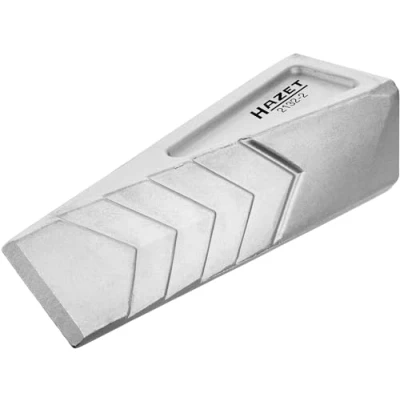 Image de HAZET coin à fendre 2132 2 I tourné anti éclats en aluminium pour une pénétration ciblée dans le bois et fendage de troncs forgé Poids : 0,8 Kg