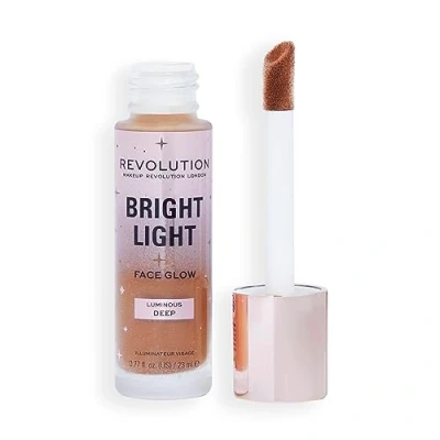 Image de Makeup Revolution Bright Light FACE GLOW Hightlighter, Taille: 23 ml, Luminous deep