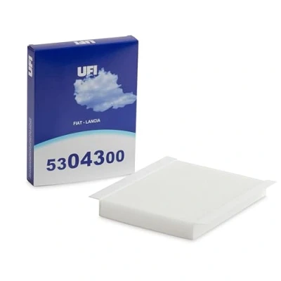Image de UFI Filters, Filtre à Air 53.293.00, Pollen d&#039;Habitacle, Adapté aux Voitures, Applicable sur Divers Modèles de Fiat Panda, Punto et Lancia Ypsilon