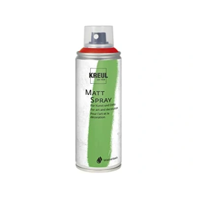 Image de Kreul 76314 Spray mat Rouge brillant 200 ml version allemande
