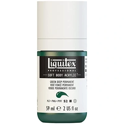 Image de Liquitex Professional Acrylique Soft Body 59ml Vert Fonce
