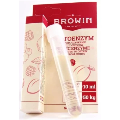 Image de AlcoFermBrew Enzyme pectolytique BROWIN 10ml/50kg pour des jus ou vins de Fruits