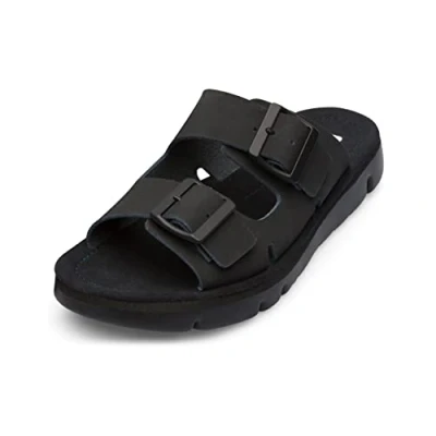 Image de Camper HELLO/ORUGASAND Mules, Femme, Taille: 39, Black Cuir / matière synthétique