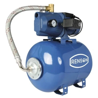 Image de Groupe de surpression 50L, FABRICATION FRANCAISE, 900W, 230V, Débit max 50L/min, Pression 10 bar, livré avec manomètre et pressostat RENSON