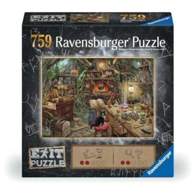 Image de Ravensburger Sorcière Cuisine 759 Pièces Exit Puzzle, Taille Unique, 19952, Multicolore