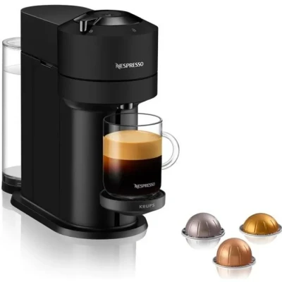 Image de Machine à café Nespresso Vertuo Next YY4606FD de Krups Noir Mat 1,1L Neuf
