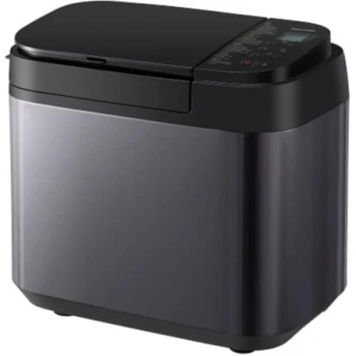Image de Panasonic SD YR2540 Machine à pain, avec 32 programmes, 14 programmes automatiques, distributeur de levure, cuisson sans gluten, minuterie, gris foncé