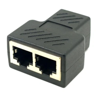 Image de Chenyang CY Adaptateur répartiteur RJ45, STP UTP Cat6 RJ45 8P8C Prise 1 à 2 LAN réseau Ethernet