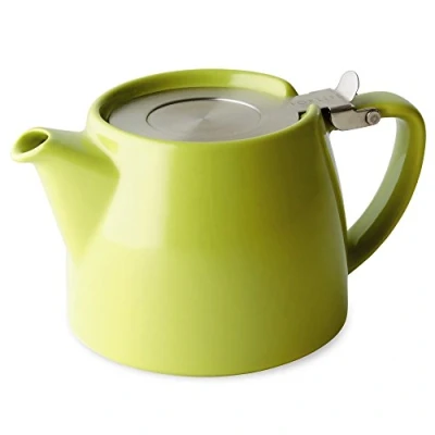 Image de FORLIFE Stump Théière avec couvercle SLS et infuseur, 532 ml, citron vert