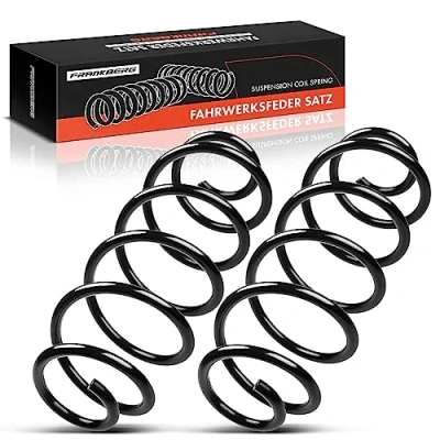Image de Frankberg 2x Ressorts de suspension Essieu Arrière Compatibles avec C3 I FC FN 1.1L 1.4L 1.6L Hatchback 2002 2010 Remplacer# 5102G4