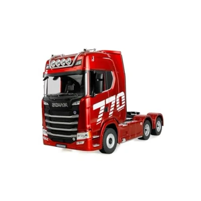 Image de Amewi Scania 770 S Tracteur télécommandé 6 x 4 1:18 RTR Rouge pour Enfant à partir de 8 Ans