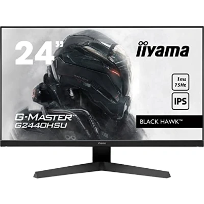 Image de iiyama G MASTER G2440HSU B1 LED display 60,5 cm (23.8 ) 1920 x 1080 pixels Full HD Noir Neuf