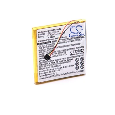 Image de vhbw 1x Batterie Remplacement pour Beats AEC353535 Casque Audio, écouteurs sans Fil (350mAh, 3,7V, Li polymère)