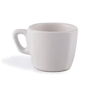 Image de Excelsa Eclipse Lot de 1 Tasse à café en céramique Blanche