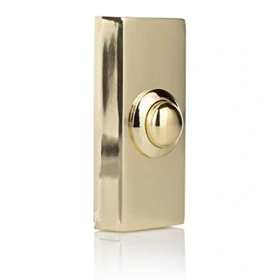 Image de Byron Bouton de Sonnette DBW 21027 Universel Installation bifilaire