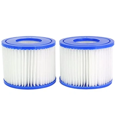 Image de Mallez Cartouche de Filtre VI pour Bestway 58323, Hot Tub Taille Standard Tous Lay Z Spa Model, Paris Miami Vegas Monaco Palm Spring Cancun Helsinki etc.
