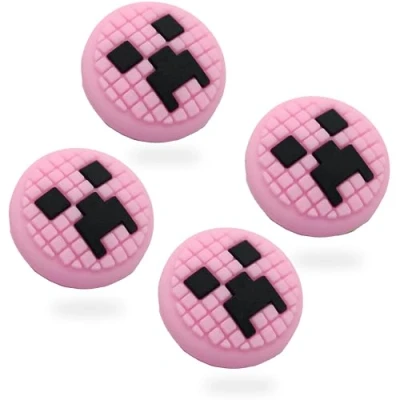 Image de MatoSan® Lot de 4 Capuchons Joystick compatibles avec Switch Grip Joy Con Lite OLED Accessoires Thumb Grips Pouce Protection