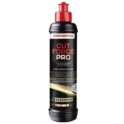 Image de Menzerna Cut Force Pro polissage de voiture 250 ml 3 en 1 tout un pour enlever les rayures Pâte professionnelle One Step tous types peinture Produit