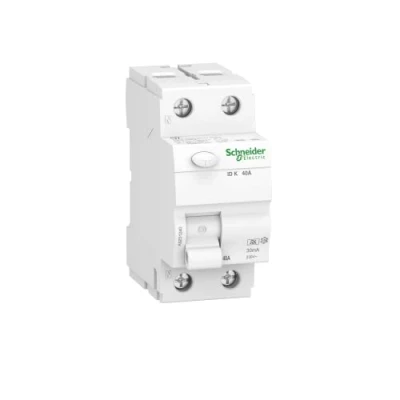 Image de Schneider A9Z01240 Disjoncteur différentiel ID K 2P 40 A 30 mA Type Blanc