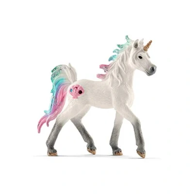 Image de Schleich Statuette Bayala Licorne Des Mers, Poulain Multicouleur 9,8x3,2x8,8